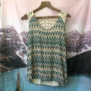 Patterned tank